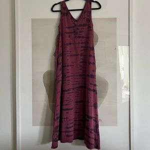 Pink/purple tie dye Pact dress!